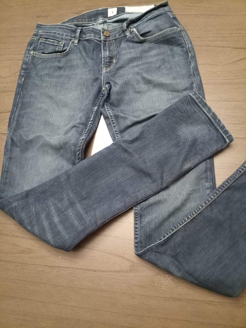 AllSaints Indigo Blue Slim Jeans